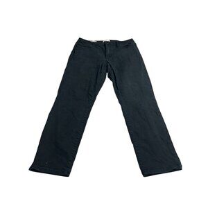Universal Thread High Rise Slim Straight Black Jeans Size 12/31R Womens Denim